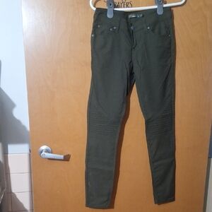 Prana Green Skinny Jeans
